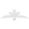 Ekena Millwork Davenport Architectural Grade PVC Gable Bracket, 72"W x 24"H x 4"D x 6"F, 8/12 Pitch GBP072X24X0406DAV00 - alternate 3